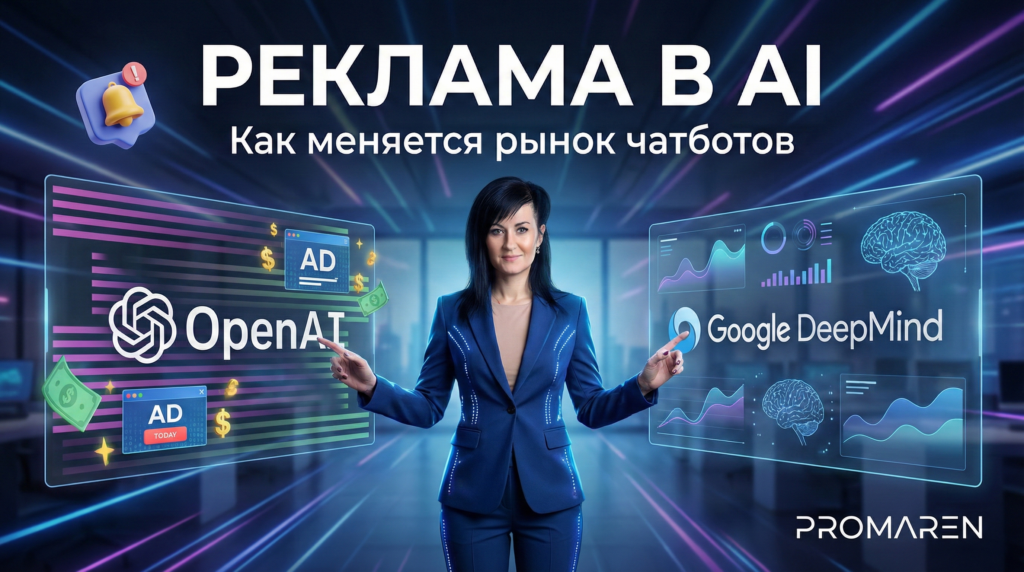 Реклама в AI: как шаг OpenAI влияет на рынок чатботов
