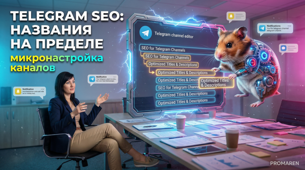 Сео телеграм: микронастройка названий и описаний канала
