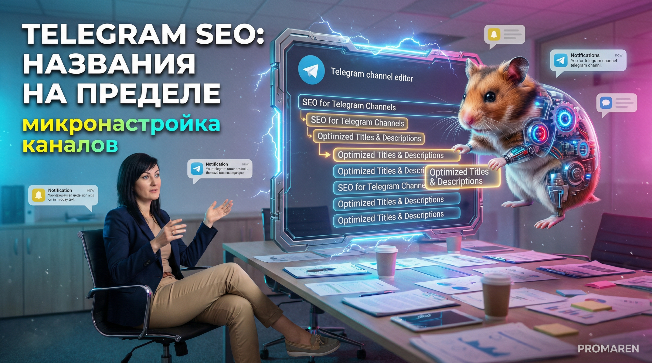 Сео телеграм: микронастройка названий и описаний канала