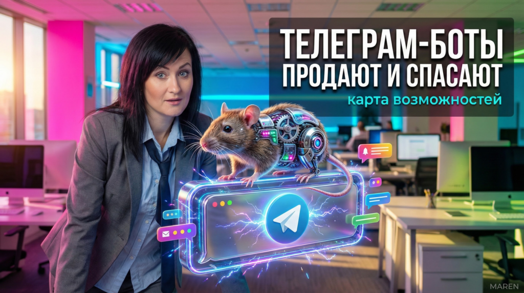 Telegram боты: карта возможностей для продаж и поддержки