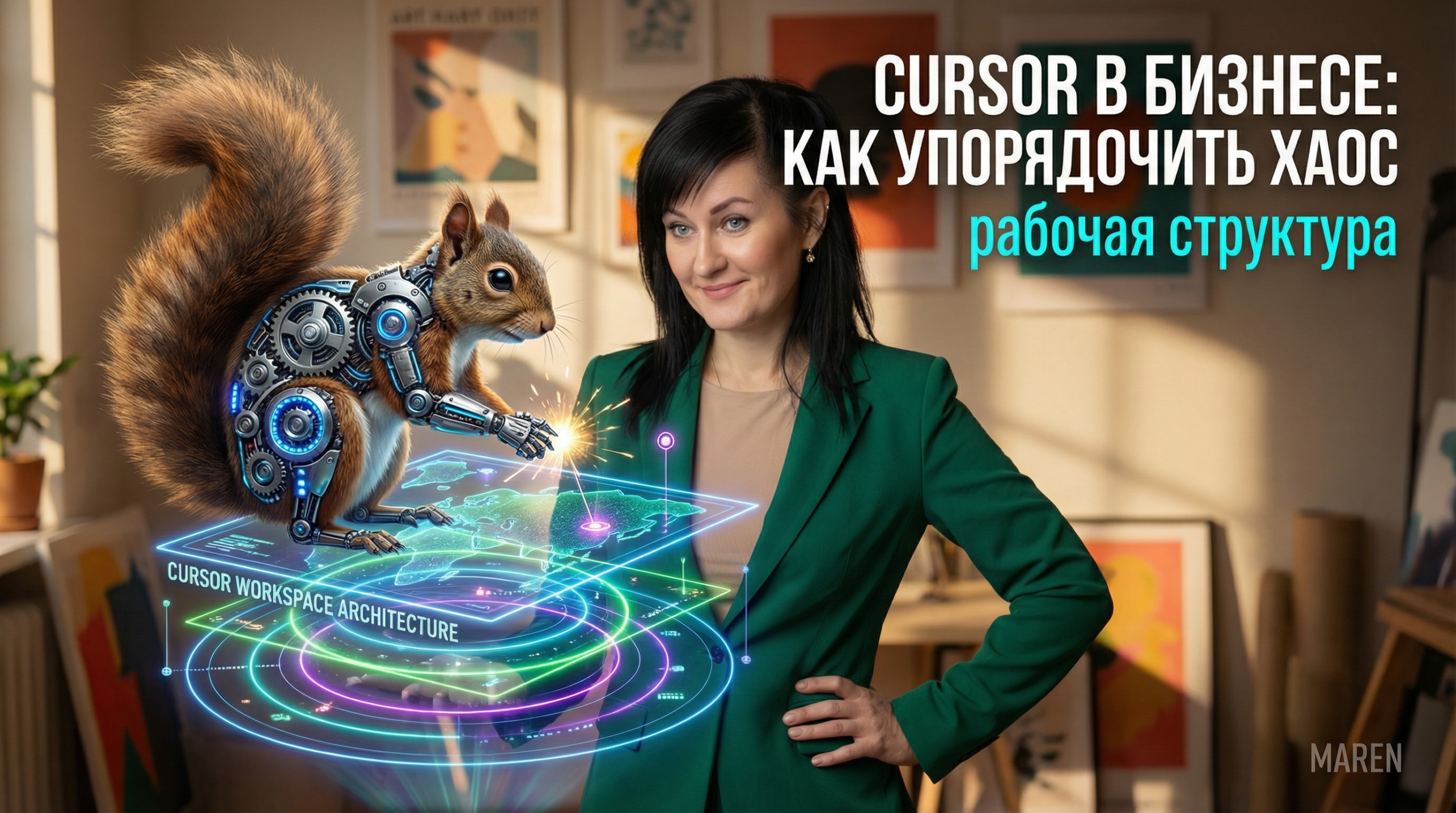 Внедрение Cursor: структура рабочего пространства для бизнеса