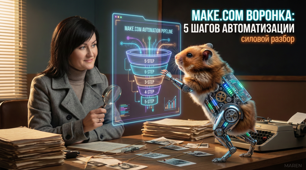 Воронка продаж в Make.com: 5 шагов к автоматизации