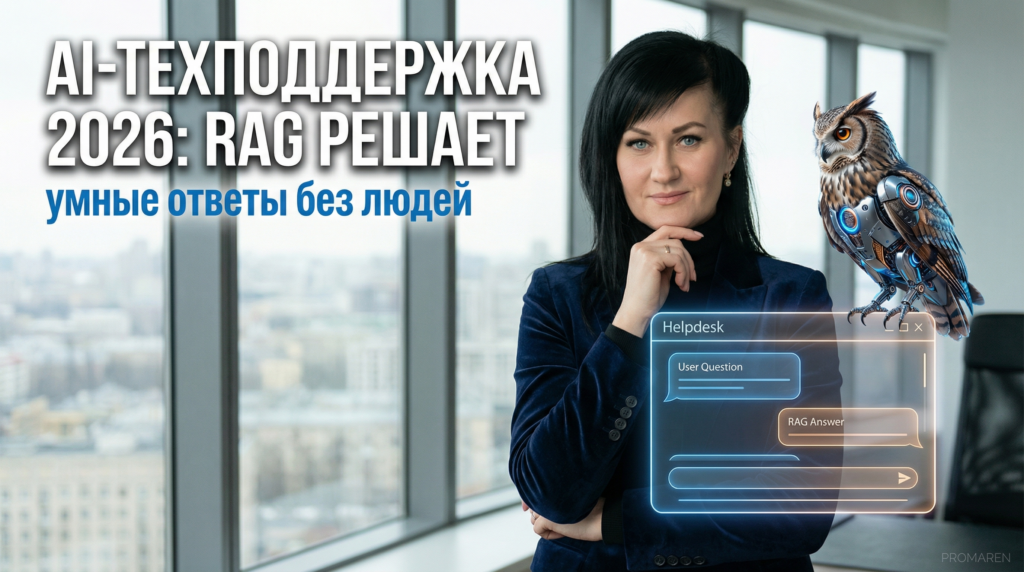AI-техническая поддержка с RAG: автоматизация решений в 2026