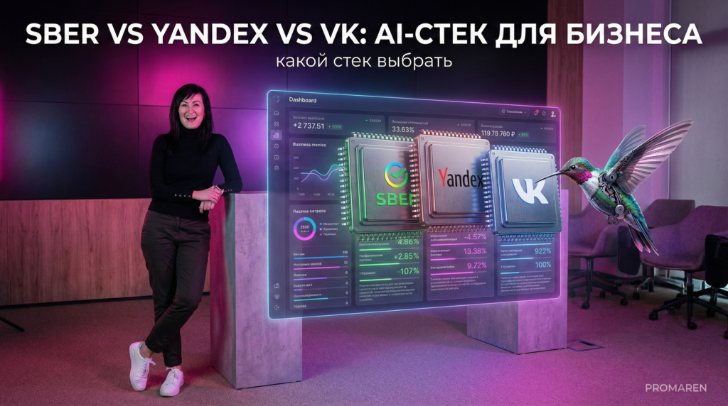 AI‑технологии Сбера, Яндекса и VK: на чьём стеке строить бизнес
