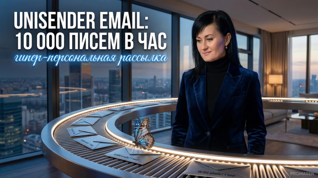 Гипер-персонализация email в Unisender: 10 000 писем за час