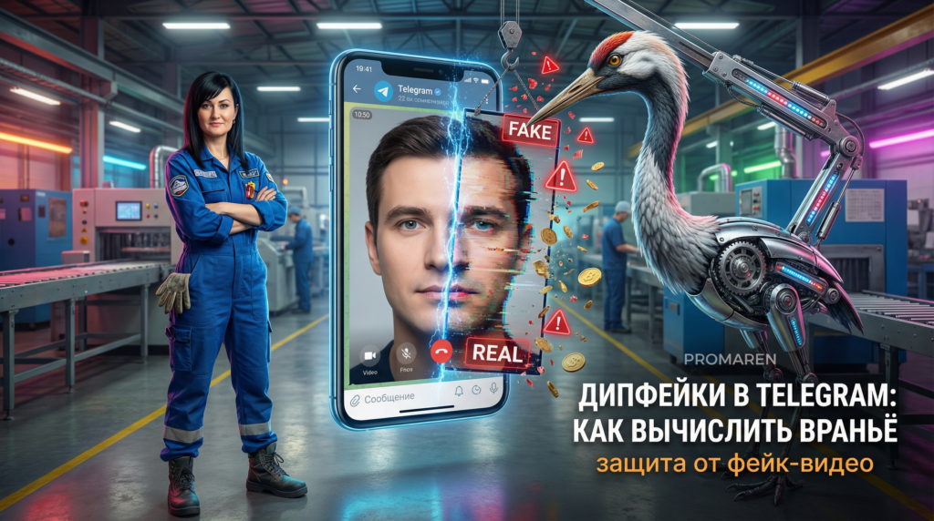 Как распознать дипфейк: защита от мошеннических видео в Telegram