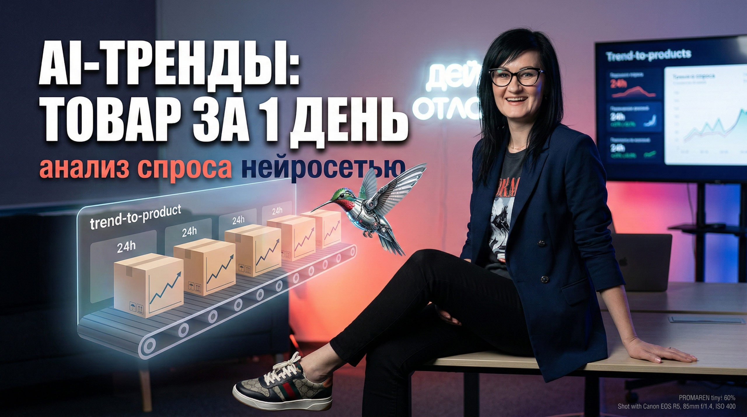 Нейросеть для трендов: анализ спроса и запуск товаров за 1 день