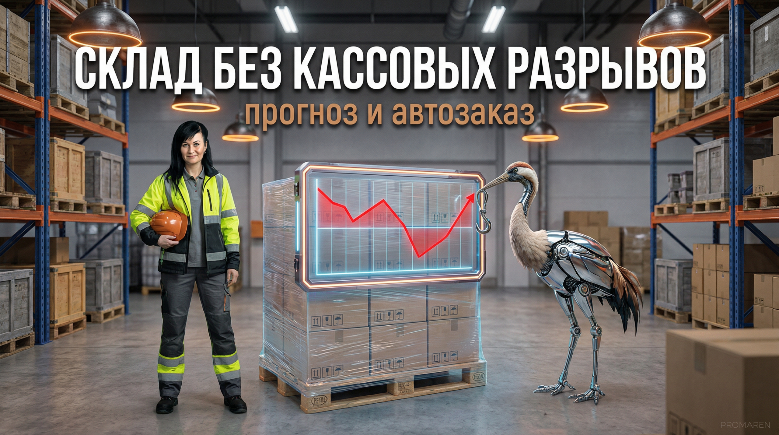 Прогнозирование остатков на складе: автозаказ и защита от кассовых разрывов