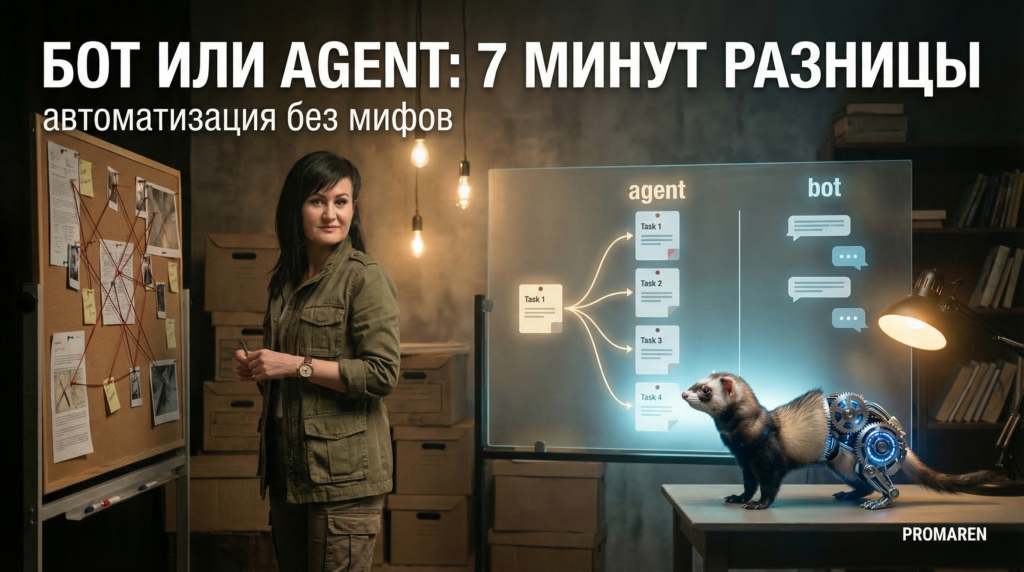 Агенты автоматизации: отличия от ботов за 7 минут