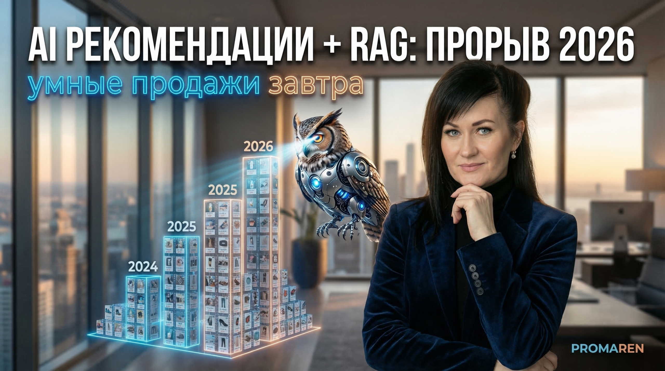 AI рекомендательная система с RAG: рост продаж к 2026 году