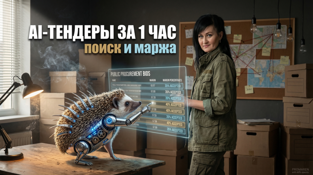 Автоматизация тендеров: AI-поиск закупок и анализ маржи за час