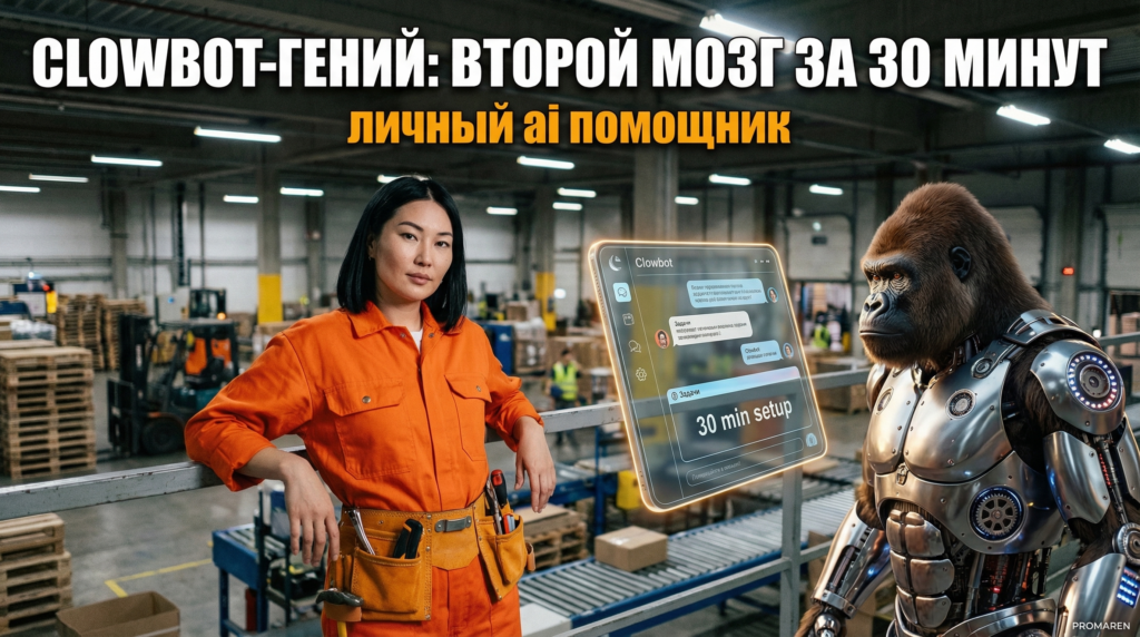 Clowbot для продуктивности: Второй Мозг за 30 минут