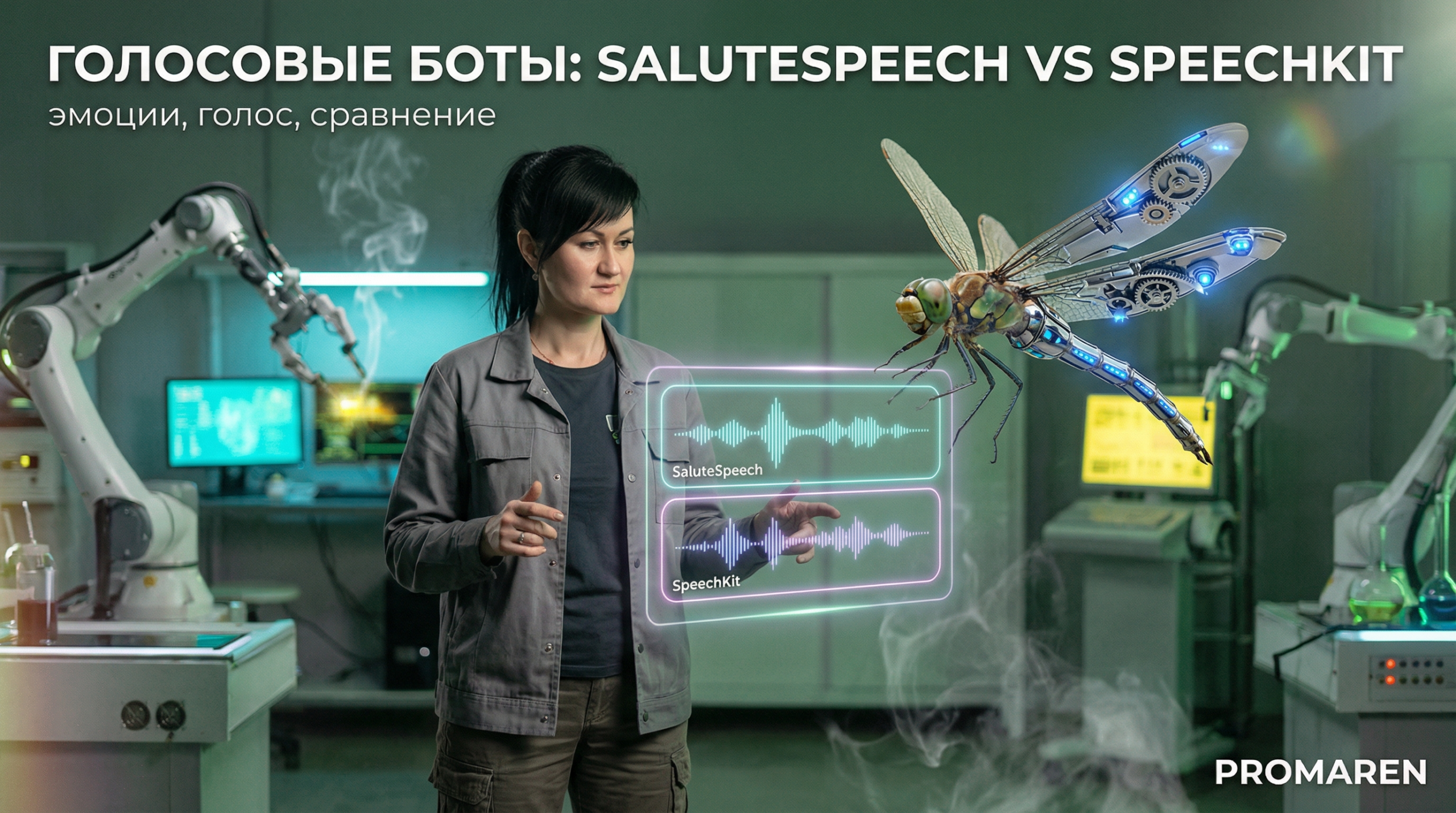 Голосовые боты с эмоциональной речью: сравнение SaluteSpeech и SpeechKit