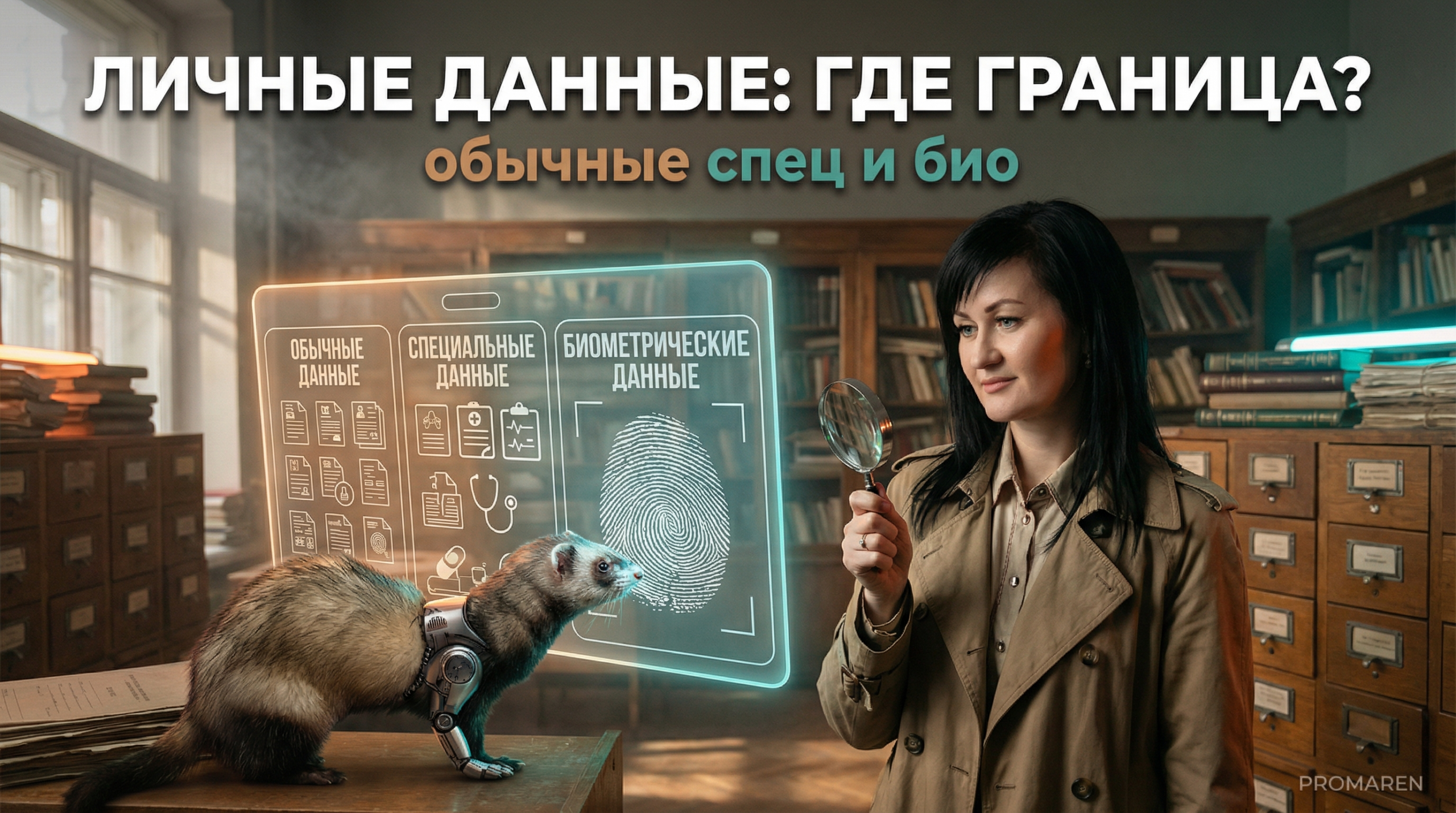 Категории персональных данных: обычные, специальные и биометрические