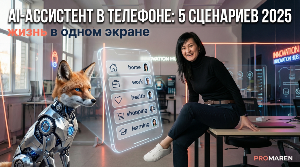 Персональные ассистенты 2.0: 5 сценариев на телефоне за 2025 год