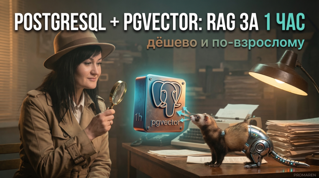 PostgreSQL с pgvector: бюджетное RAG-решение за 1 час в 2026