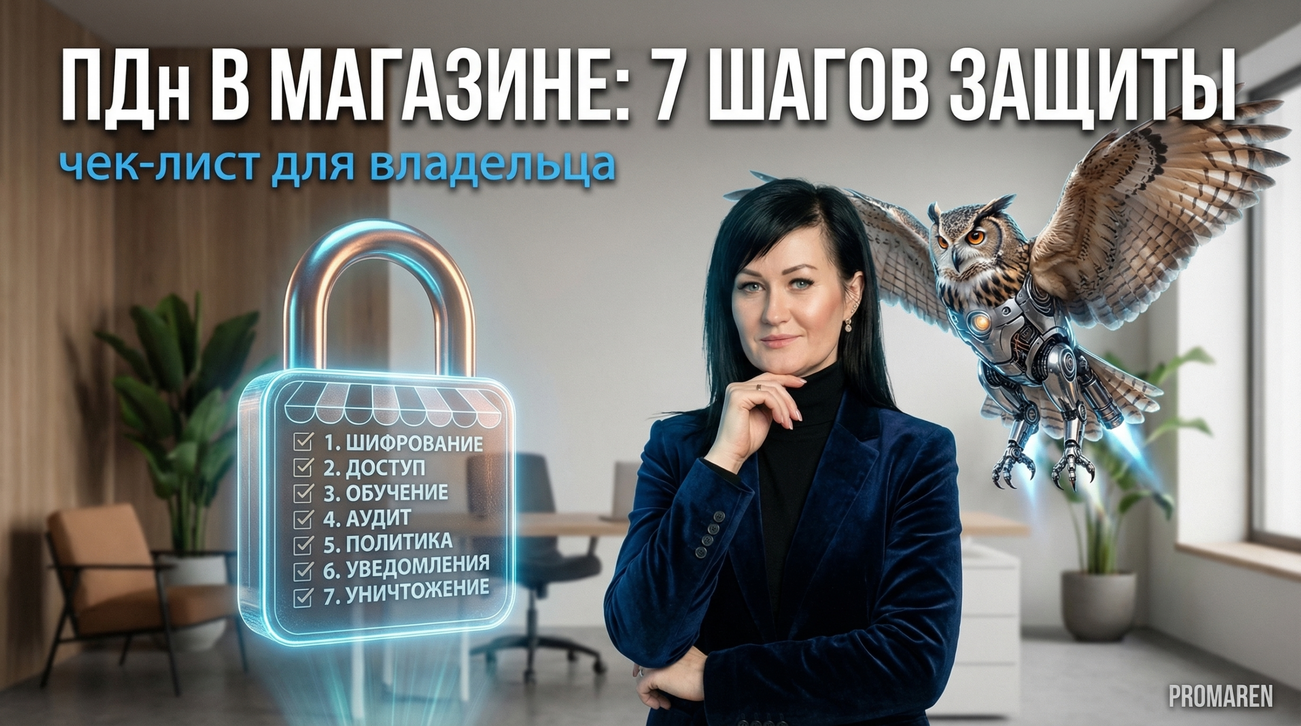 Защита ПДн в интернет-магазине: чек-лист в 7 шагов