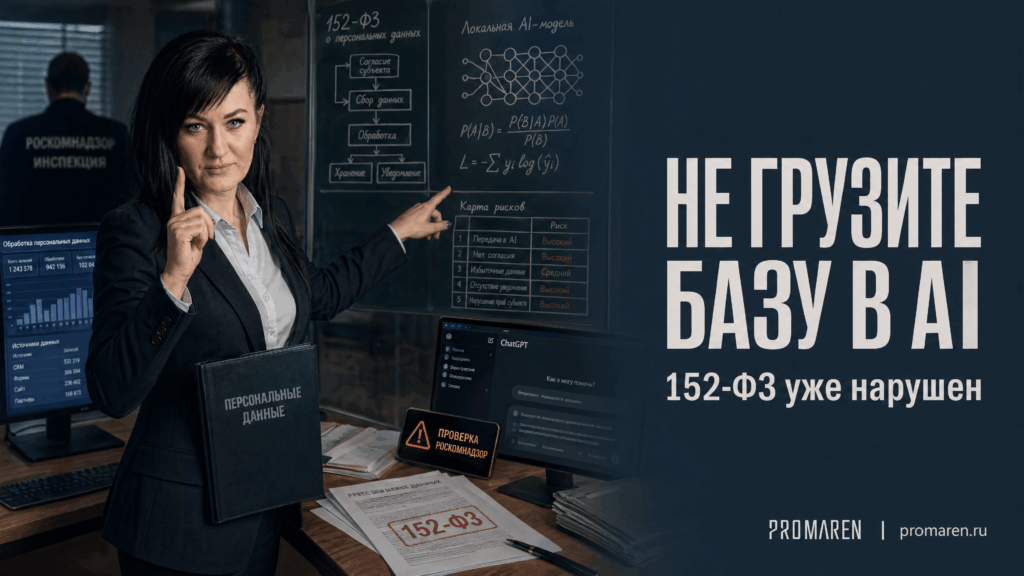 152-ФЗ и нейросети: где бизнес нарушает закон