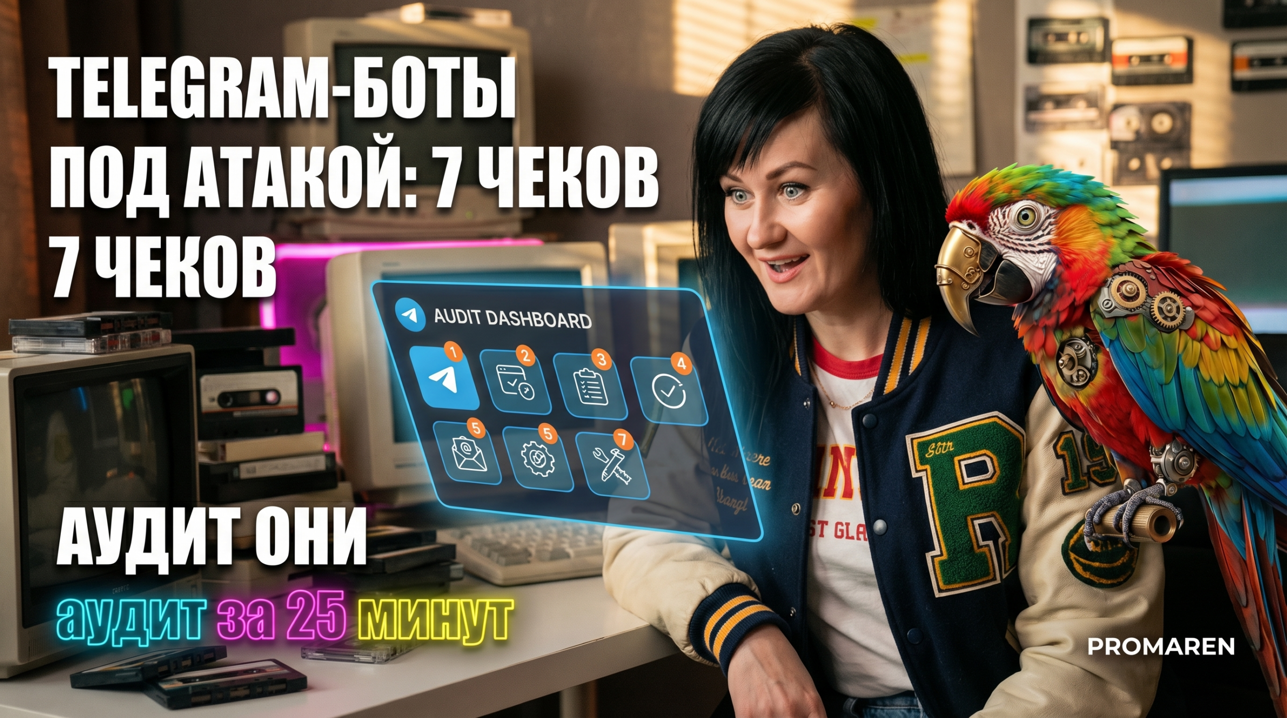 Аудит безопасности ботов в Telegram: 7 проверок за 25 минут