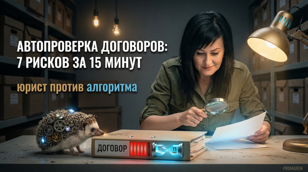 Автоматическая проверка договоров: 7 рисков за 15 минут