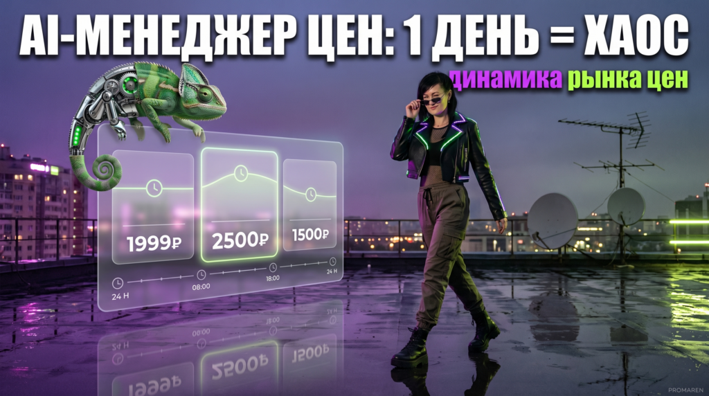 Динамическое ценообразование: AI меняет прайс за 1 день