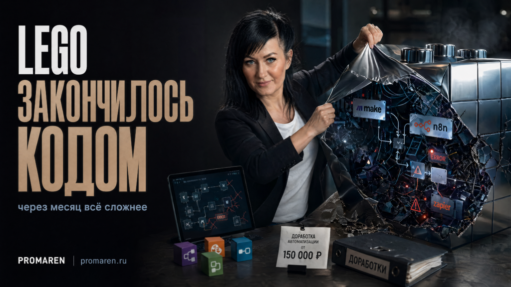 No-code автоматизация: почему потом нужен программист