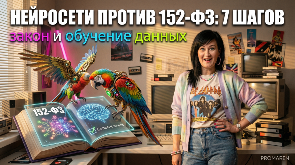 Обучение нейросетей и закон: 152-ФЗ за 7 шагов