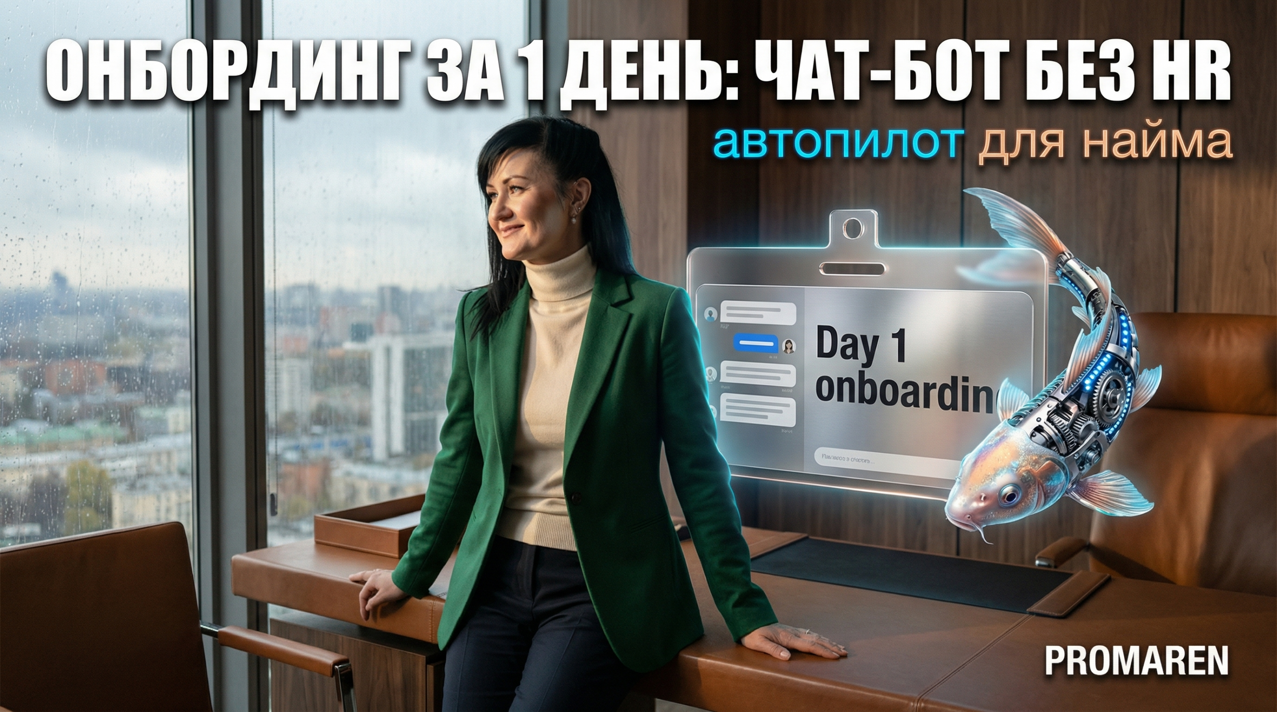 Онбординг сотрудников: чат-бот за 1 день без HR