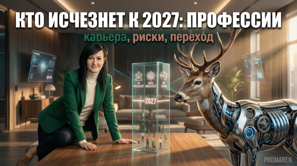 Профессии будущего: кто исчезнет к 2027 году и куда идти