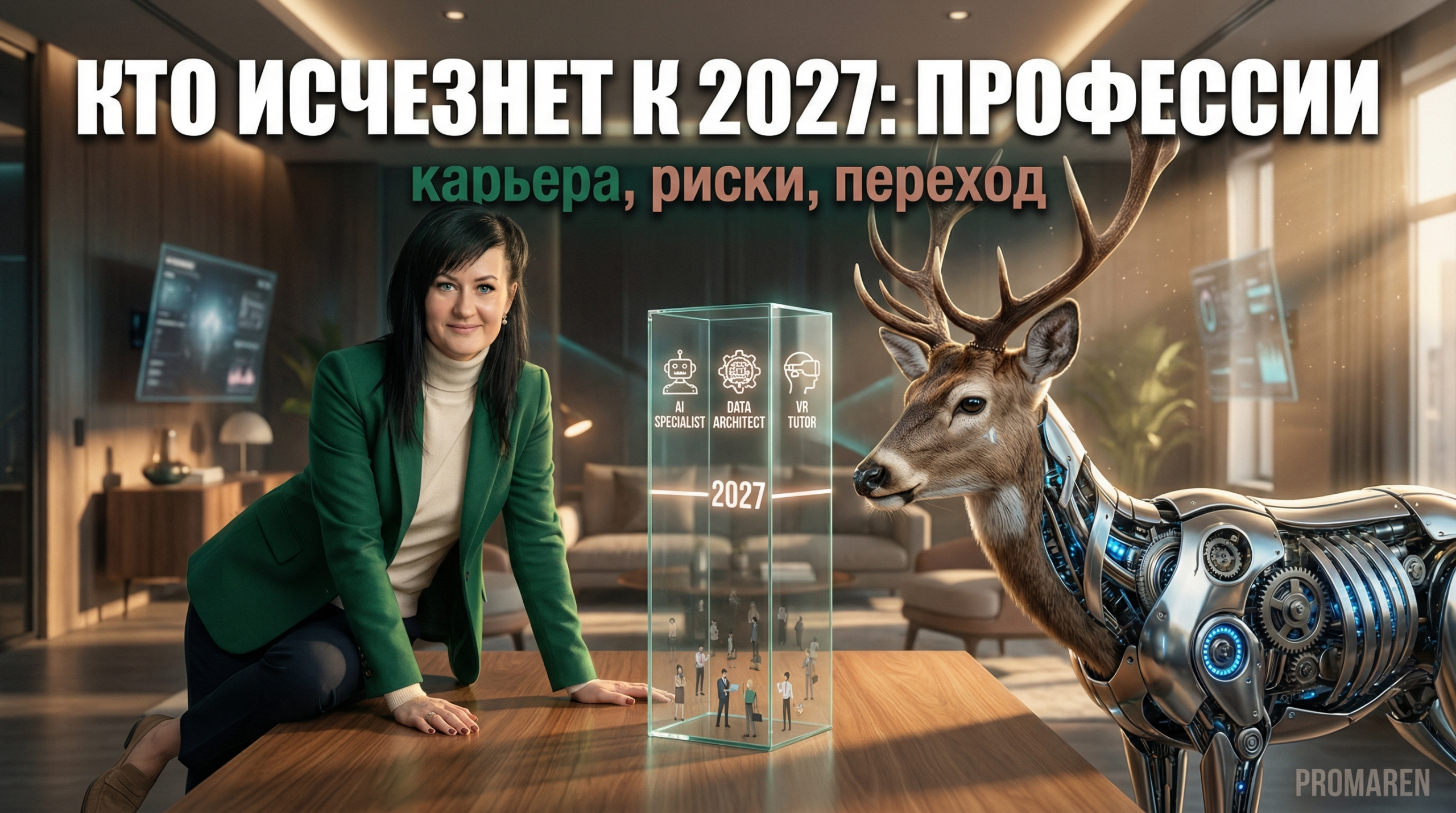 Профессии будущего: кто исчезнет к 2027 году и куда идти