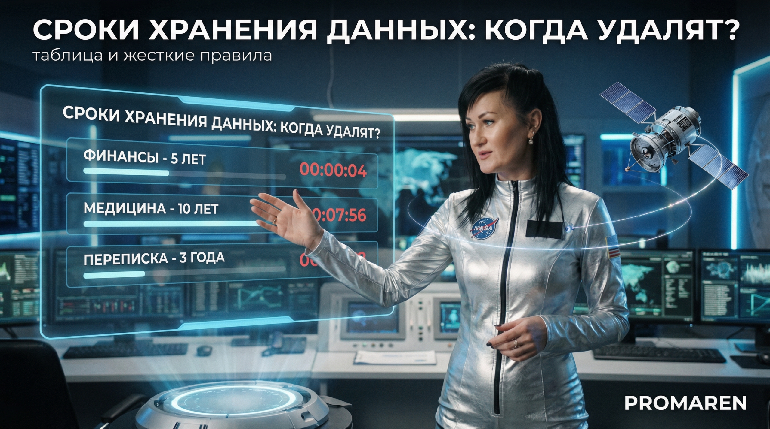 Сроки хранения данных: таблица по категориям и правила удаления