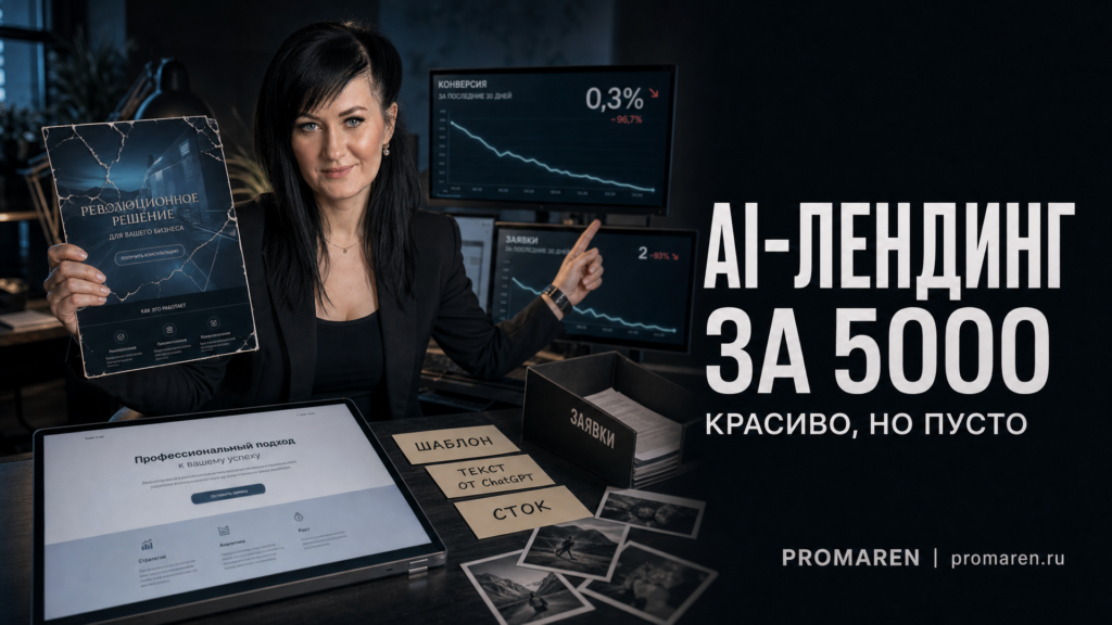 Лендинг дёшево: почему 0,3% — это не экономия