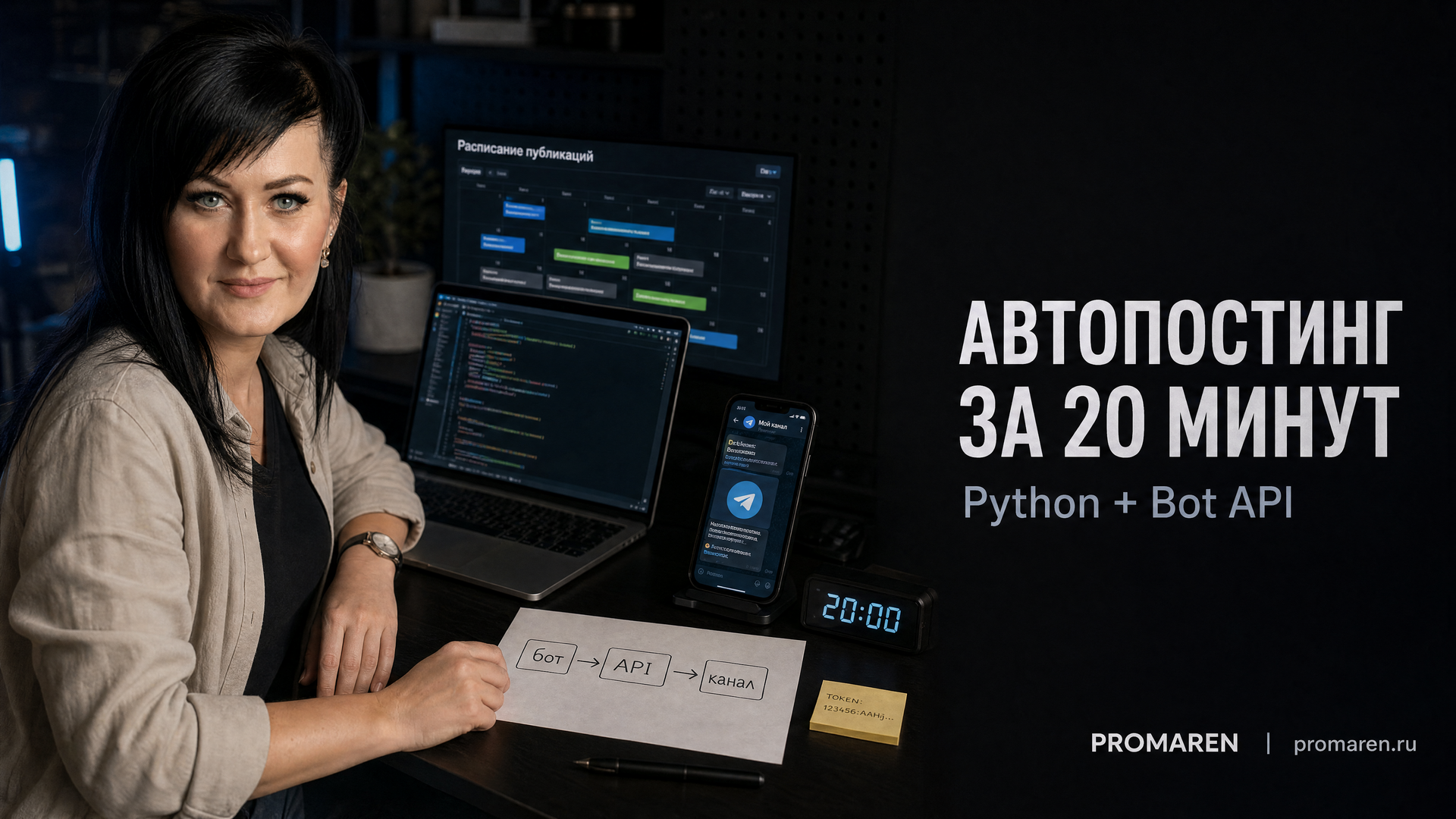 Автопостинг в Telegram: бот на Python за 20 минут