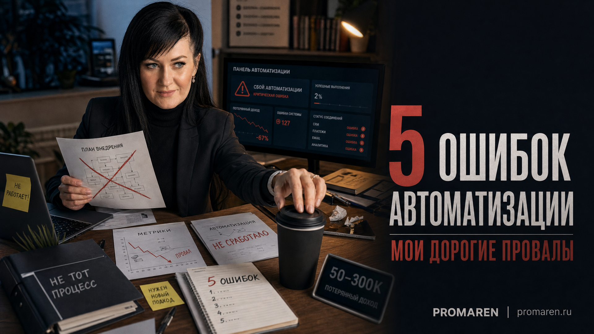 Ошибки автоматизации: 5 причин потери денег в 2026