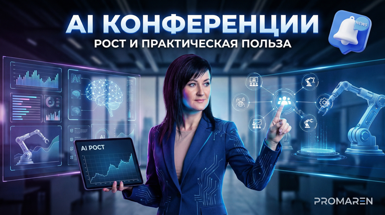 AI конференции: как выбрать полезный формат для роста бизнеса