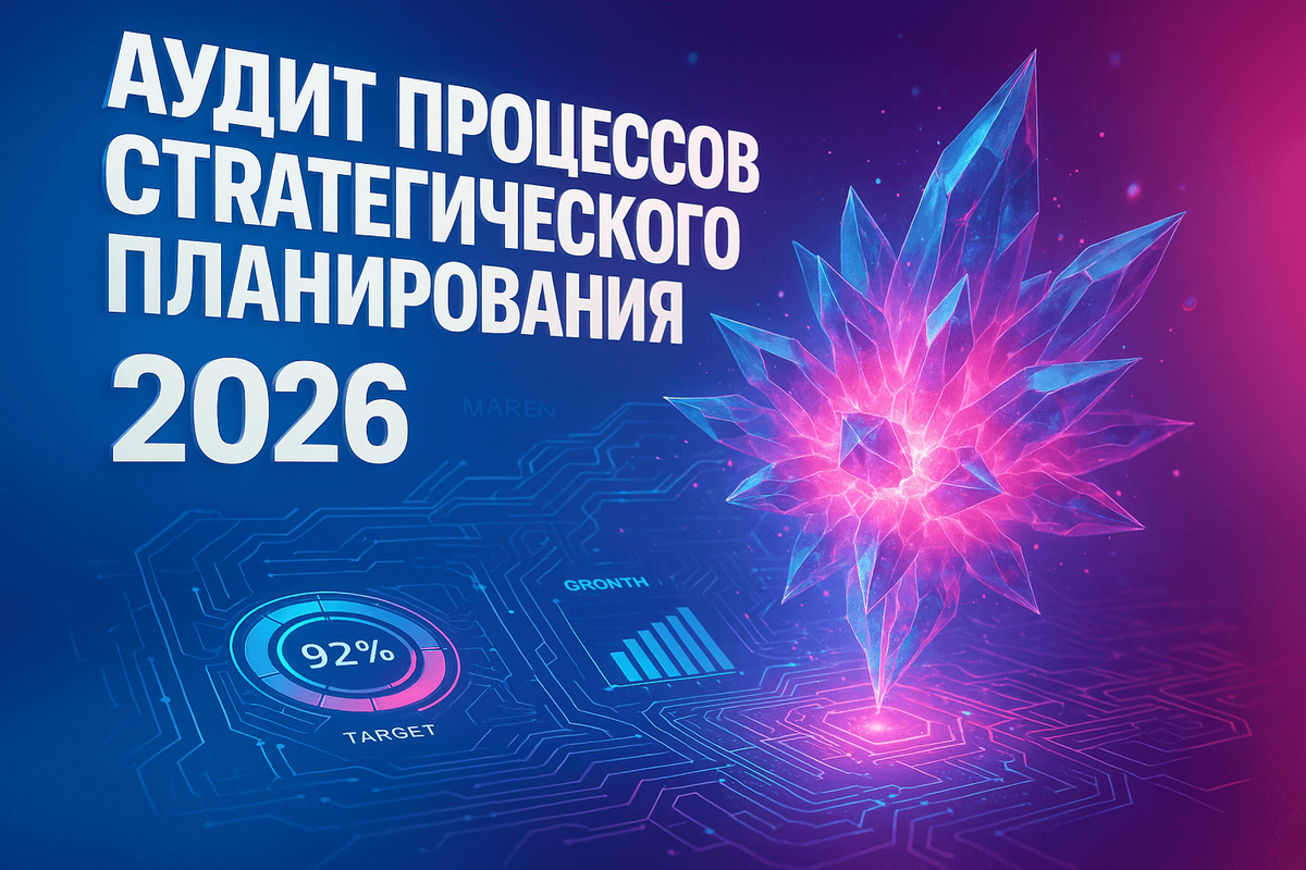 Процесс аудита стратегического планирования с использованием современных инструментов и методов | Марина Погодина