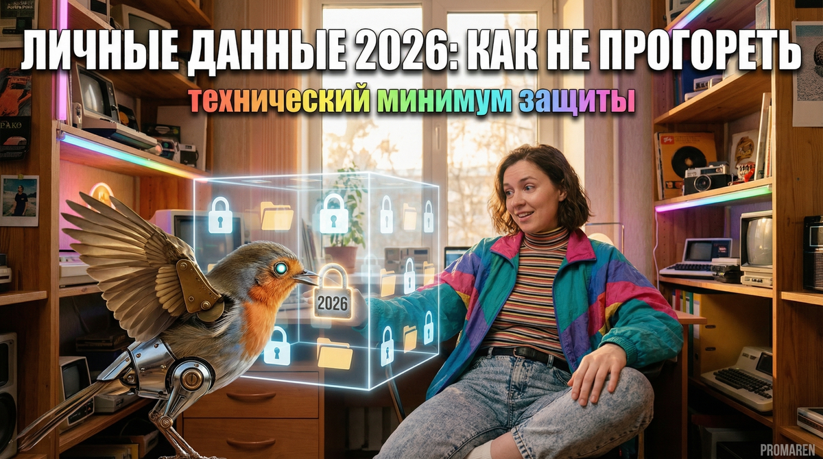 Защита персональных данных: технический минимум 2026 года